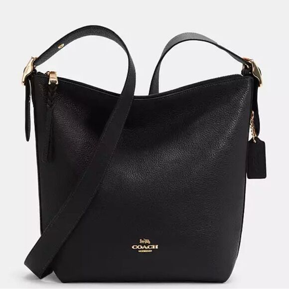 🔥NWT! Coach Val Duffle Bag Black Msrp:$398.00 - Picture 1 of 5